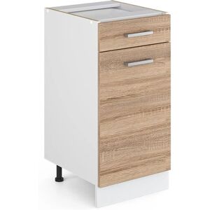 Vicco Modello R-Line Armadio Universale - Sonoma/Bianco - 40cm Vicco Modello R-Line Armadio Universale - Sonoma/Bianco - 40cm