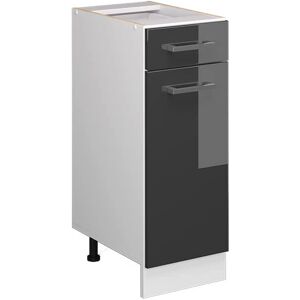 Vicco Modèle R-Line - Anthracite, Blanc, Armoire de 30cm - Publicité Vicco Modèle R-Line - Anthracite, Blanc, Armoire de 30cm - Publicité