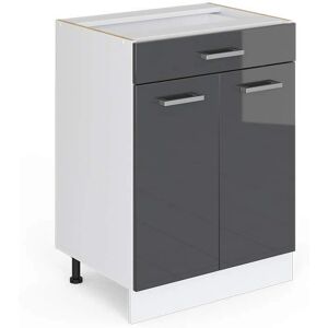 Vicco Meuble universel R-Line - Anthracite brillant - Meubles - Publicité Vicco Meuble universel R-Line - Anthracite brillant - Meubles - Publicité