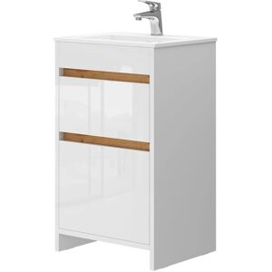 Conjunto de Muebles de Baño Detmold - Blanco - 2 Piezas Conjunto de Muebles de Baño Detmold - Blanco - 2 Piezas