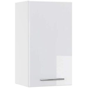 Armario de pared para baño Vicco Fame-Line - 40x72 cm, Blanco alto brillo Armario de pared para baño Vicco Fame-Line - 40x72 cm, Blanco alto brillo