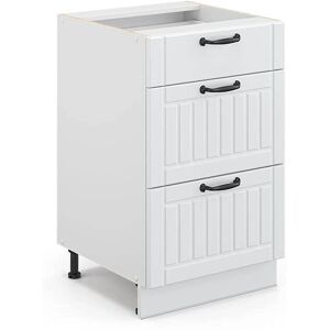 Armario de baño Vicco Fame-Line - Blanco casa de campo - 50x81,6 cm Armario de baño Vicco Fame-Line - Blanco casa de campo - 50x81,6 cm