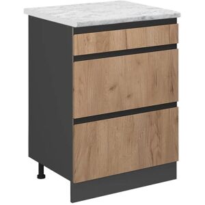 Vicco - Meuble bas de cuisine R-Line, Chêne doré, 60 cm - Publicité Vicco - Meuble bas de cuisine R-Line, Chêne doré, 60 cm - Publicité