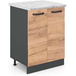 Vicco - Armario compacto de cocina - Roble dorado - 60cm - R-Line Vicco - Armario compacto de cocina - Roble dorado - 60cm - R-Line