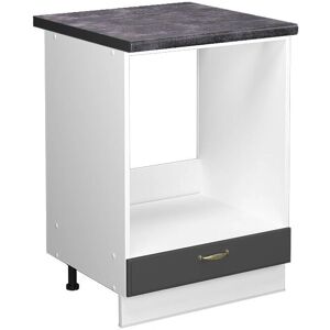 Armario empotrado para horno Vicco Antracita-oro - Mueble de cocina Armario empotrado para horno Vicco Antracita-oro - Mueble de cocina