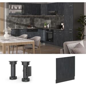 Panel de Cocina Vicco R-Line - 60 cm Antracita - Diseño Moderno Panel de Cocina Vicco R-Line - 60 cm Antracita - Diseño Moderno