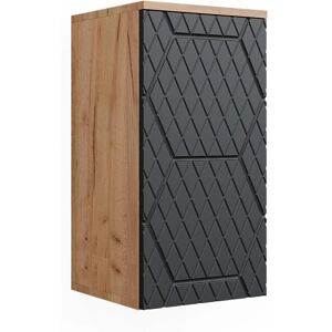 Mueble de baño Vicco Irma - 2 compartimentos, 30x59 cm, Roble dorado/Antracita Mueble de baño Vicco Irma - 2 compartimentos, 30x59 cm, Roble dorado/Antracita