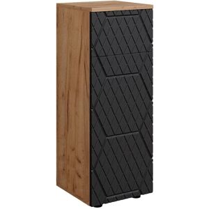 Armoire de salle de bain Vicco Irma - Rayures anthracite - Publicité Armoire de salle de bain Vicco Irma - Rayures anthracite - Publicité