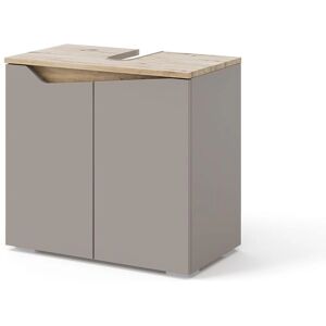 Vicco Marelle Meuble de Salle de Bain - 60x57.5cm avec 2 Portes - Publicité Vicco Marelle Meuble de Salle de Bain - 60x57.5cm avec 2 Portes - Publicité