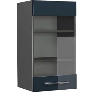 Vicco Fame-Line Armario de Cocina con Vidrio - Azul Oscuro, 40cm Vicco Fame-Line Armario de Cocina con Vidrio - Azul Oscuro, 40cm
