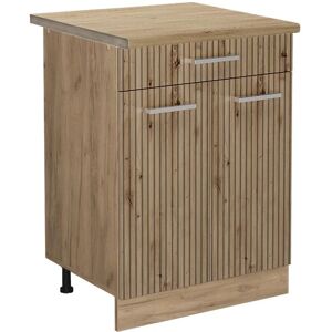 Meuble de cuisine Vicco ET Roble R-Line - 60cm, Finition bois - Publicité Meuble de cuisine Vicco ET Roble R-Line - 60cm, Finition bois - Publicité