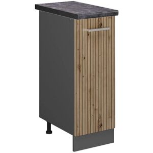 Vicco Armario de farmacia R-Line - Roble artesanal - 30cm - Armario de medicinas Vicco Armario de farmacia R-Line - Roble artesanal - 30cm - Armario de medicinas
