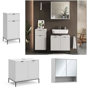 VICCO Conjunto de Muebles de Baño Eliza - 3 Piezas - Blanco VICCO Conjunto de Muebles de Baño Eliza - 3 Piezas - Blanco