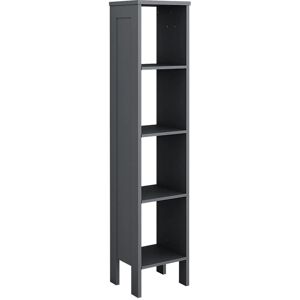 Vitalispa - Modelo Ajaton - Gris - Estantería de almacenamiento - Estantería Vitalispa - Modelo Ajaton - Gris - Estantería de almacenamiento - Estantería