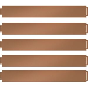 Vicco Borde de césped - Marrón - 100x14cm, 15m - Borde de césped Vicco Borde de césped - Marrón - 100x14cm, 15m - Borde de césped