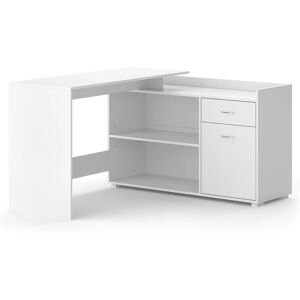 Vicco Noira Schreibtisch - Modern, Geräumig, Weiß Vicco Noira Schreibtisch - Modern, Geräumig, Weiß