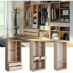 Armoire Elmo Sonoma Vicco - Ensemble de 3 pièces polyvalent - Publicité Armoire Elmo Sonoma Vicco - Ensemble de 3 pièces polyvalent - Publicité