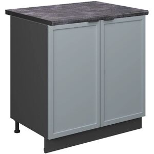 Armario de Cocina Fame-Line VICCO - 80cm Antracita, Azul claro gris Armario de Cocina Fame-Line VICCO - 80cm Antracita, Azul claro gris