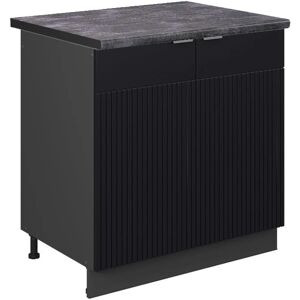 VICCO - Armario de cocina compacto 80cm Antracita - Fame-Line VICCO - Armario de cocina compacto 80cm Antracita - Fame-Line
