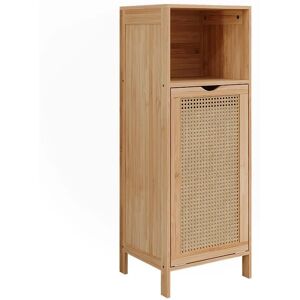 Vicco Armario de baño de bambú y ratán - Mueble de baño Vicco Armario de baño de bambú y ratán - Mueble de baño