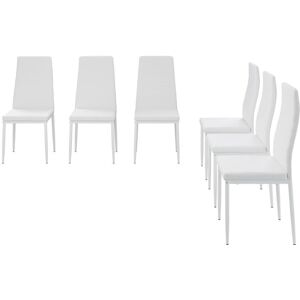 Silla de comedor Grand Blanca de Vicco - Pack de 6 Silla de comedor Grand Blanca de Vicco - Pack de 6