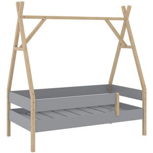 Lit pour enfants Bali Gris 80x160 cm - Vitalispa - Publicité Lit pour enfants Bali Gris 80x160 cm - Vitalispa - Publicité