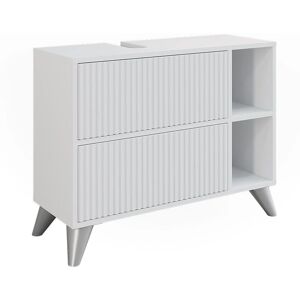Vichy Leano Meuble de Salle de Bain - Spacieux, Blanc Moderne - Publicité Vichy Leano Meuble de Salle de Bain - Spacieux, Blanc Moderne - Publicité