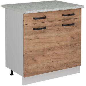 Armario de cocina R-Line Vichy - Blanco - 80cm Armario de cocina R-Line Vichy - Blanco - 80cm