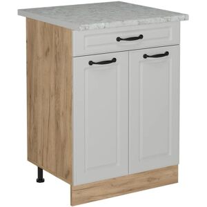 Vichy Regal R-Line Mueble Bajo de Cocina - Blanco Landhaus - 60cm Vichy Regal R-Line Mueble Bajo de Cocina - Blanco Landhaus - 60cm