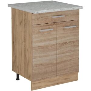 Vichy Regal Armario de cocina Sonoma/Goldkraft Eiche - Armario de cocina Vichy Regal Armario de cocina Sonoma/Goldkraft Eiche - Armario de cocina