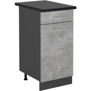 Vichy Vicco Armoire de Cuisine R-Line - Anthracite, 40cm - Publicité Vichy Vicco Armoire de Cuisine R-Line - Anthracite, 40cm - Publicité