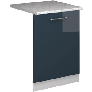Panel frontal del lavavajillas Fame-Line - Azul oscuro alto brillo - 60 cm Panel frontal del lavavajillas Fame-Line - Azul oscuro alto brillo - 60 cm