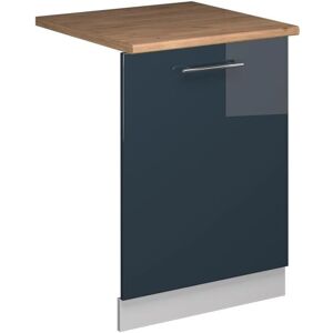 Vichy Fame-Line, Azul oscuro de alto brillo, 60cm - Panel para lavavajillas Vichy Fame-Line, Azul oscuro de alto brillo, 60cm - Panel para lavavajillas