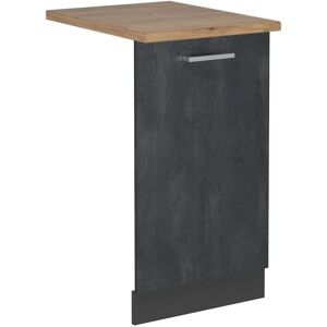 Vichy R-Line, Schwarz Beton/Anthrazit, 45 cm, AP Eiche, Geschirrspüler Zubehör Vichy R-Line, Schwarz Beton/Anthrazit, 45 cm, AP Eiche, Geschirrspüler Zubehör