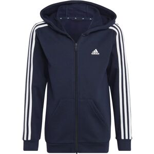 adidas Παιδικό hoodie 3 ραβδώσεων - Μπλε - Φούτερ adidas Παιδικό hoodie 3 ραβδώσεων - Μπλε - Φούτερ