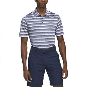 adidas Model Unknown - Blue Stripe Golf Polo Shirt - Golf adidas Model Unknown - Blue Stripe Golf Polo Shirt - Golf