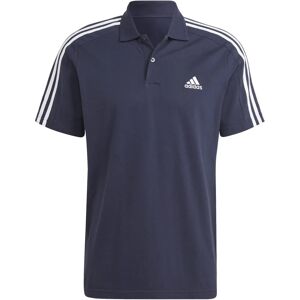 Polo adidas M 3S PQ PS Bleu Polo adidas M 3S PQ PS Bleu