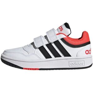 Adidas Kids Hoops Lifestyle White Sneakers - Basketball Shoes Adidas Kids Hoops Lifestyle White Sneakers - Basketball Shoes