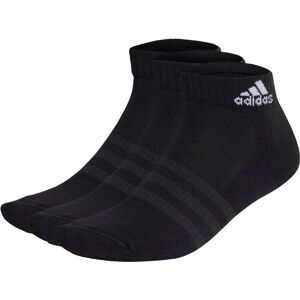 adidas Cushioned Sportswear Ankle Socks - 3 Pairs - Black adidas Cushioned Sportswear Ankle Socks - 3 Pairs - Black
