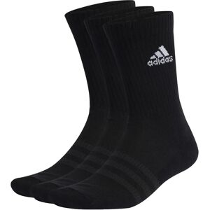 adidas Cushioned Crew Socks - 3 Pairs - Black - Socks adidas Cushioned Crew Socks - 3 Pairs - Black - Socks