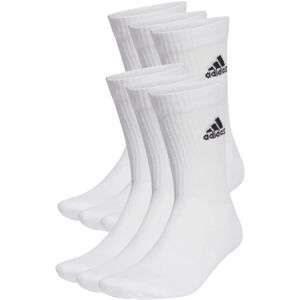 Adidas Crew 6 Pack Socks White 11-12/5 male - Socks Adidas Crew 6 Pack Socks White 11-12/5 male - Socks