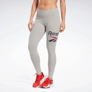 Reebok Identity Logo Leggings - Purple - Womens Reebok Identity Logo Leggings - Purple - Womens