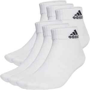 adidas Witte Dunne En Lichte Sportswear Enkelkousen 6 Paar adidas Witte Dunne En Lichte Sportswear Enkelkousen 6 Paar