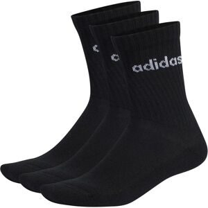 adidas Linear Crew Cushioned Socks - Black adidas Linear Crew Cushioned Socks - Black