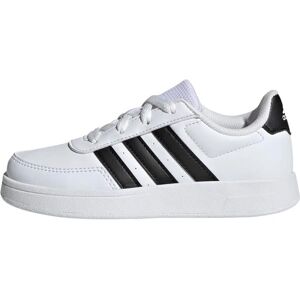 adidas Breaknet Kids White/Black Court Shoes adidas Breaknet Kids White/Black Court Shoes