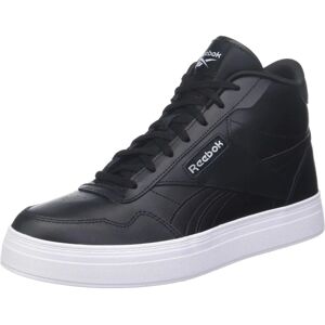 Reebok Svarta Court Advance Bold High Sneakers - Kvinnor Reebok Svarta Court Advance Bold High Sneakers - Kvinnor