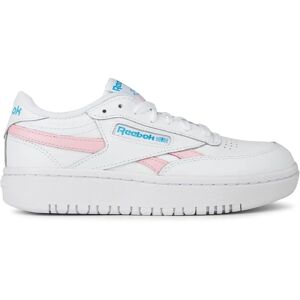 Reebok Club C Double Revenge Trainers - White/Pink - Womens Reebok Club C Double Revenge Trainers - White/Pink - Womens