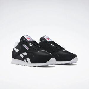 Reebok CL NYLON Schwarze Low Cut Turnschuhe Reebok CL NYLON Schwarze Low Cut Turnschuhe