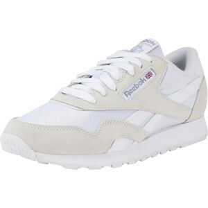Reebok Classic Nylon White Trainers - Men's Casual Shoe Reebok Classic Nylon White Trainers - Men's Casual Shoe