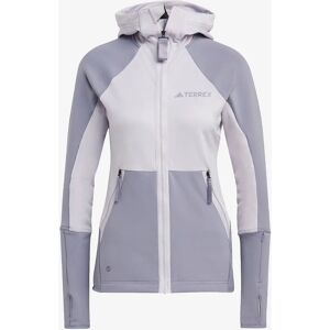 adidas Terrex Tech Flooce hættetrøje til vandring - Kvinder - Lilla - Vandreture adidas Terrex Tech Flooce hættetrøje til vandring - Kvinder - Lilla - Vandreture